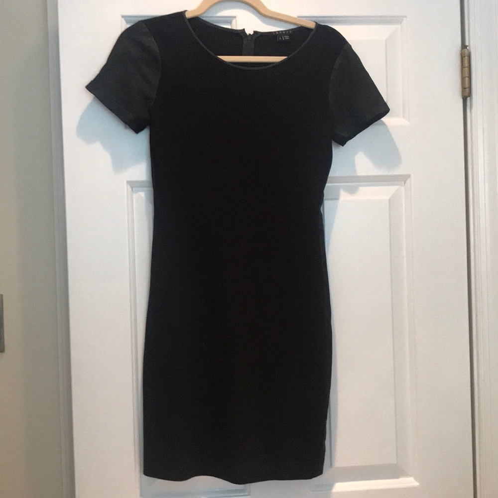 Theory black dress